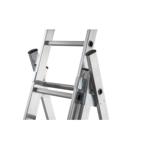 Escalera combinada de 3 tramos con estabilizador curvo HobbyLOT